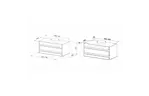 Кухонная вытяжка Eleyus URBAN 1200 LED 52 BL