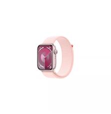 Смарт-часы Apple Watch Series 9 GPS 41mm Pink Aluminium Case with Light Pink Sport Loop (MR953QP/A)