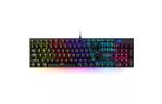 Клавиатура Vinga KBGM-101 LED Red Switch USB Black (KBGM-101 Black)