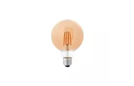Лампочка Delux Globe G95 6Вт E27 2700К amber filament (90016727) - Фото