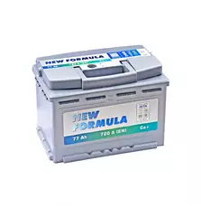 Аккумулятор автомобильный NEW FORMULA 77Ah Ев (-/+) 720EN (5772204209)