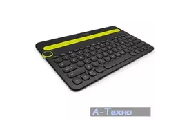 Клавіатура Logitech Bluetooth Multi-Device Keyboard K480 Black (920-006368) - Фото