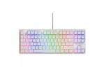Клавиатура Hator Rockfall 2 Mecha TKL Orange USB White (HTK-521)