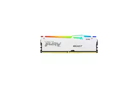 Модуль памяти для компьютера DDR5 32GB 6000 MHz Beast AM5 RGB White Kingston Fury (ex.HyperX) (KF560C36BWEA-32) - Фото