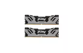 Модуль памяти для компьютера DDR5 48GB (2x24GB) 7200 MHz Renegade Silver XMP Kingston Fury (ex.HyperX) (KF572C38RSK2-48) - Фото