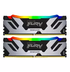 Модуль памяти для компьютера DDR5 96GB (2x48GB) 6000 MHz Renegade RGB XMP Kingston Fury (ex. HyperX) (KF560C32RSAK2-96)