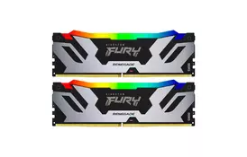 Модуль памяти для компьютера DDR5 96GB (2x48GB) 6000 MHz Renegade RGB XMP Kingston Fury (ex. HyperX) (KF560C32RSAK2-96) - Фото