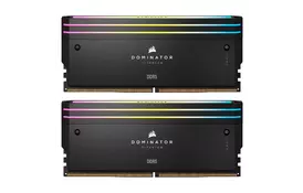 Модуль памяти для компьютера DDR5 32GB (2x16GB) 6000MHz Dominator Titanium RGB Corsair (CMP32GX5M2B6000C30) - Фото