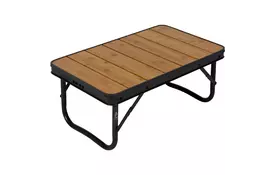 Туристичний стіл Bo-Camp Compact Stepney 56 x 34 cm Коричневий (1404662) - Фото