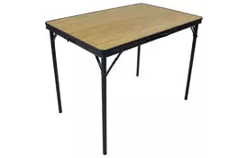 Туристичний стіл Bo-Camp Trafford 90 x 60 cm Коричневий (1404670) - Фото