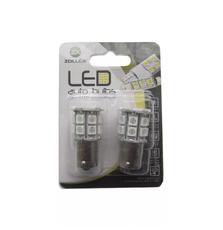 Автолампа Zollex LED S25/BAU15S SMD5050x20 12V Amber (S090125)