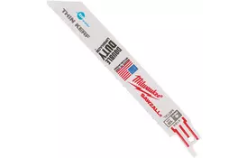 Полотно Milwaukee для шабельної пили, IceH 150мм, крок 1,4мм, 5шт, метал (48004184) - Фото