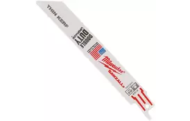 Полотно Milwaukee для шабельної пили, THIN KERF 150мм, крок 1,0мм, 5шт, метал (48005186) - Фото