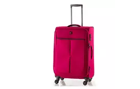 Чемодан Swissbrand Silkeborg S Fuchsia/Light Grey (SWB_LLSIL941S) - Фото