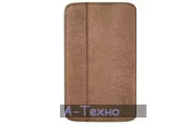Чехол для планшета ODOYO Galaxy TAB3 7.0 /GLITZ COAT FOLIO SADDLE BROWN (PH621BR) - Фото