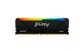 Модуль памяти для компьютера DDR4 32GB 3600 MHz Fury Beast RGB Kingston Fury (ex.HyperX) (KF436C18BB2A/32) - Фото