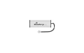 USB флеш накопичувач Mediarange 16GB Black/Silver USB 3.0 (MR915) - Фото