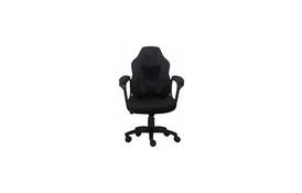 Крісло ігрове GT Racer X-1414 Black/Black Suede (X-1414 Fabric Black/Black Suede) - Фото