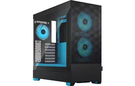 Корпус Fractal Design Pop Air RGB Cyan Core TG (FD-C-POR1A-02) - Фото