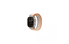 Смарт-годинник Apple Watch Ultra 2 GPS + Cellular, 49mm Titanium Case with Orange/Beige Trail Loop - S/M (MRF13UL/A) - Фото