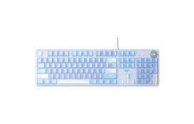Клавіатура Aula F2088 Pro Mechanical White/Violet + 9 Purple keys KRGD Blue USB UA (6948391234915) - Фото