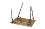 Туристический стол Bo-Camp Morris 65x50 cm Brown (1404645)