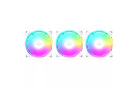 Кулер к корпусу PcCooler F3 T120 ARGB 3 in 1 White - Фото