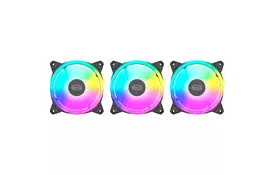 Кулер к корпусу PcCooler F3 T120 ARGB 3 in 1 Black - Фото