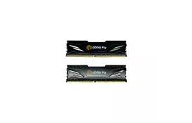 Модуль памяти для компьютера DDR4 16GB (2x8GB) 3200 MHz Fly Black ATRIA (UAT43200CL18BK2/16) - Фото