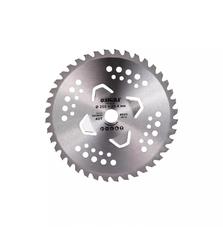 Нож для триммера Sigma с твердосплавными напайками 255x25.4мм 40Т 4 подрезные лопасти (5624601)