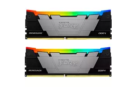 Модуль памяти для компьютера DDR4 16GB (2x8GB) 3600 MHz Fury Renegade RGB Kingston Fury (ex.HyperX) (KF436C16RB2AK2/16) - Фото