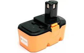 Аккумулятор PowerPlant для шуруповертов и электроинструментов RYOBI GD-RYO-18(A) 18V 3.3Ah NIMH - Фото