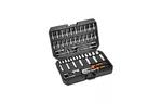 Набор инструментов Neo Tools 73шт, 1/2'', 1/4'', CrV, кейс (10-054)