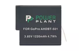 Аккумулятор к фото/видео PowerPlant для GoPro AHDBT-501 1220mAh (CB970124) - Фото