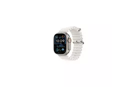 Смарт-годинник Apple Watch Ultra 2 GPS + Cellular, 49mm Titanium Case with White Ocean Band (MREJ3UL/A) - Фото