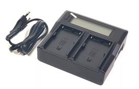Зарядное устройство для фото PowerPlant Dual Sony BP-U60 для двух аккумуляторов - Фото