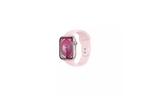 Смарт-часы Apple Watch Series 9 GPS 45mm Pink Aluminium Case with Light Pink Sport Band - S/M (MR9G3QP/A)