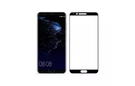 Защитное стекло Full screen PowerPlant для Huawei Honor View 10 (V10) Black - Фото