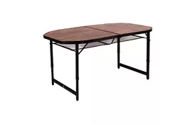 Туристичний стіл Bo-Camp Woodbine 150 x 80 см Коричневий (1404230) (DAS301532) - Фото