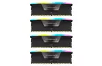 Модуль памяти для компьютера DDR5 96GB (4x24GB) 6000 MHz Vengeance RGB Black Corsair (CMH96GX5M4B6000C30)