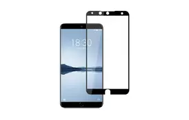Защитное стекло Full screen PowerPlant для Meizu 15 Black - Фото