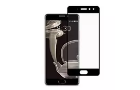 Защитное стекло Full screen PowerPlant для Meizu Pro 7 Plus Black - Фото