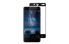 Защитное стекло Full screen PowerPlant для Nokia 8 Black - Фото