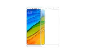 Защитное стекло Full screen PowerPlant для Xiaomi Redmi 5, White - Фото