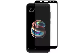 Защитное стекло Full screen PowerPlant для Xiaomi Redmi Note 5 (Redmi 5 Plus), Black - Фото