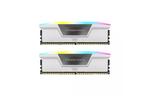 Модуль памяти для компьютера DDR5 32GB (2x16GB) 6400 MHz Vengeance RGB White Corsair (CMH32GX5M2B6400C36W)