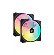 Кулер к корпусу Corsair iCUE Link QX140 RGB PWM PC Fans Starter Kit with iCUE LINK System Hub (CO-9051004-WW)