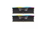 Модуль памяти для компьютера DDR5 96GB (2x48GB) 6400 MHz Vengeance RGB Black Corsair (CMH96GX5M2B6400C32)
