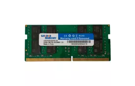Модуль пам'яті для ноутбука SoDIMM DDR4 16GB 3200 MHz Golden Memory (GM32S22S8/16) - Фото