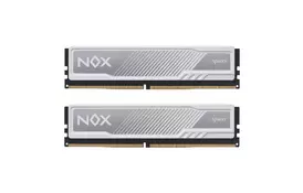 Модуль памяти для компьютера DDR4 16GB (2x8GB) 2666MHz NOX White Apacer (AH4U16G26C08YMWAA-2) - Фото